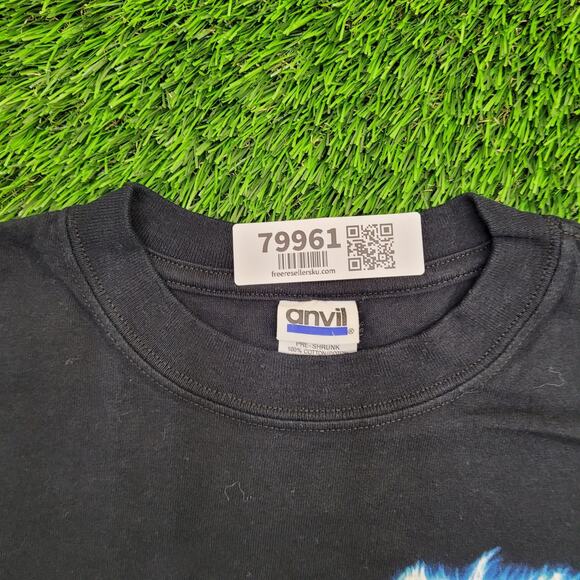 Rod-Stewart Rockin-in-the-Round Concert Shirt Medium 19x24 Black - Picture 2 of 10